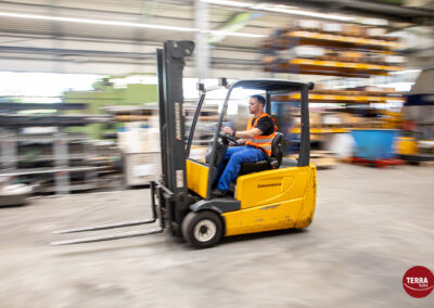 TERRAbyte - Industriefotografie - Referenzen - Gabelstapler